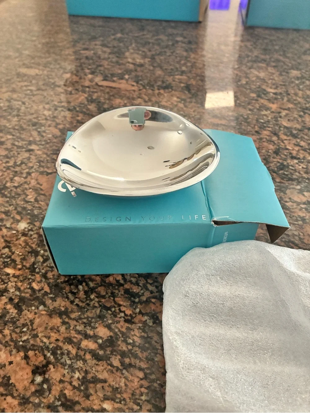 Nambe Silver Butterfly Dish